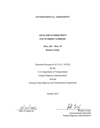 Environmental assessment report