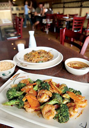 Hunan Shrimp at Gina's Chinese Kitchen & Sushi Bar