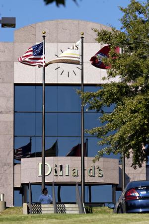 The Dillard's headquarters in Little Rock can be seen in this 2003 ...