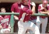 Tom Hauskey, Arkansas' third-team catcher, was never promised playing time when he walked on four years ago. He still doesn't see much time catching, but has become one of the team's top pinch-hitters.