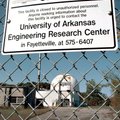 A deserted nuclear "breeder" reactor, owned by the University of Arkansas stands on a site approxima...