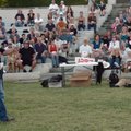 Mark Horvath, a former homeless person and founder of invisiblepeople.tv speaks to the crowd who sho...