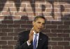 U.S. President Barack Obama speaks to members of the AARP at a town hall-style event in Washington, D.C.