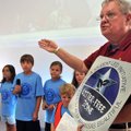 Litter-Free Zone coordinator Jack Singleton introduced some of the kids involved in the Litter-Free ...