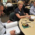 <b>Leadership Benton County</b>
Pine Drewyor, left, of Bentonville, Angie Albright of Fayetteville ...