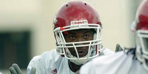 Strong safety Elton Ford is back on the field after recovering from a neck injury that kept him in a brace for three months.