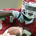 Hogs' opening practice on Thursday, Aug. 6, 2009.