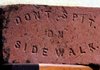The faces of old bricks tell a lot about where and when they were made.