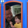 Choo Choo: Ben Kilpatrick of Springdale and his granddaughter Eden Venable of Hook, Texas, rode the ...