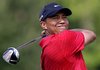 Tiger Woods won for just the sixth time in his career after being behind by three or more strokes after the third round, taking the World Golf Challenge's Bridgestone Invitational title on Sunday for his 70th career victory.