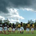 <b>Thunder rolls</b>
West Fork High School football players practice before a thunderstorm rolls in...