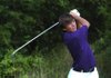 Fayetteville sophomore Ethan Tisdale tees off on No. 3 Wednesday during a golf match against Har-Ber and Bentonville at Stonebridge Meadows Golf Course in Fayetteville.