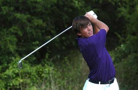 Fayetteville sophomore Ethan Tisdale tees ...