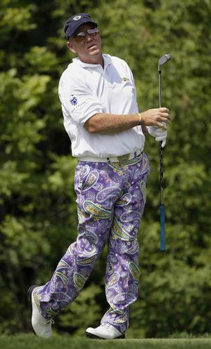 John Daly withdrew from the PGA Championship after finishing Thursday's round with back-to-back double bogeys.