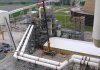 Equipment developed by Alstom to capture carbon dioxide emissions is under construction in New Haven, W. Va.