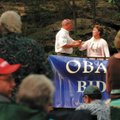 Democrats had their picnic: Arkansas State Democratic Party chairman Todd Turner introduced guest sp...