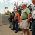 Veterans and their families prayed for those who served and those who are serving in the country's m...