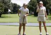 Eleven of the 12 U.S. Solheim Cup team members, including Paula
Creamer (right) and Kristy McPherson, are entered in the P&G Beauty
Northwest Arkansas Championship on Sept. 11-13 in Rogers.