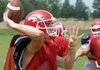 Eric Ebmeyer will start under center this year for Vilonia, hoping to lead the Eagles back to the playoffs. Vilonia missed the playoffs last year despite having a wealth of talent. 