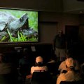 <b>No need to get snappy</b>
A room full of reptile and amphibian fans gathered for a slideshow pre...