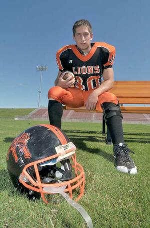 Gravette senior receiver/ defensive end Travis Eden is anxious to get back on the field after a knee injury sidelined him in Week 5. 