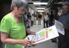 During a Long-Range Real Estate and Building Committee meeting Monday, Justice of the Peace Shirley Sandlin looked at a map of a possible floor plan for the new county Health Department while getting a tour of the Nonprofit Center at St. Mary's. The committee toured the Nonprofit Center to determine if it would be suitable for the new county Health Department. 