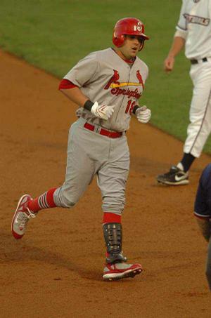 Springfield designated hitter Andrew Brown's towering home run in the top of the second inning gave the Cardinals an early 2-1 lead Tuesday night at Arvest Ballpark. 