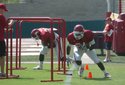 Razorback Football Practice