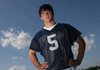 Springdale Har-Ber's Houston Pruitt has football scholarship offers from Tulsa and Louisiana-Monroe, but he
has orally committed to play baseball for Arkansas. "I've always been a big Hogs baseball fan," Pruitt says.
"When they offered, I was ready to commit right then."