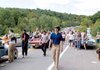 Elliot (Demetri Martin) eases down the road in Ang Lee's comedy drama Taking Woodstock.