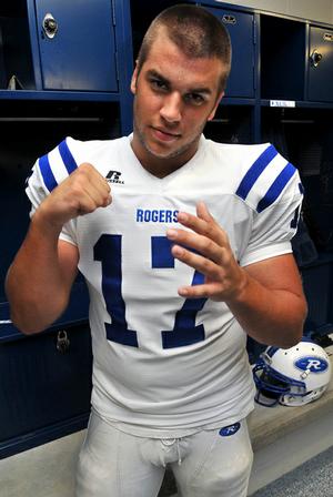 Rogers senior D.J. Smart built a reputation last season as a big hitter and coach Ronnie Peacock hopes the aggressive play continues this year. 'He can come across just a little bit nasty,' Peacock said.  'We would really like for him to be that way.' 