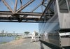 Carl Pierce of Memphis readies his motor home Monday after a week-long stay at the North Little Rock RV Park along the Arkansas River. An estimated 40 to 50 motor homes are expected at the park this weekend for the Arkansas-Missouri State game in Little Rock.