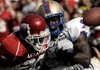 Arkansas cornerback Ramon Broadway (left) is the only secondary player who has held his starting job throughout camp. 