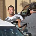 Clifford Dale Casteel leaves the Benton County Courthouse Annex after a bond hearing Monday. 