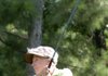 Sharon Wilson tees off on No. 10 Tuesday during the first round of the Fayetteville Country Club's Stroke Play Tournament. 