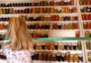 Lauren Horn, 4, looks for her siblings' preserved food entries Wednesday at the junior food preservation entries display at the Washington County Fair. The category ended up with more than 650 entries this year, which is up from last year. 

