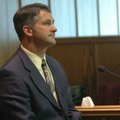 Michael Reagan testifies at his trial in Circuit Judge William Storey's courtroom Wednesday at the W...