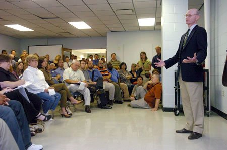 walter-hussman-made-an-announcement-regarding-the-arkansas-democrat-gazette-merger-with-the-morning-news-during-a-meeting-in-fayetteville-thursday-morning