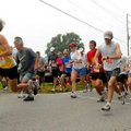 <b>Go!</b>
Bentonville High School track runner Drew McMurin took the lead quickly in a Fun Run 5K ...