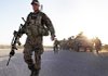A German soldier disembarks from his vehicle Sunday after a mission near Kunduz, Afghanistan.