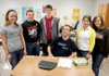 Lifeway Christian School's first-ever senior class is made up of Caitlin Taylor, from left, Bryton Gann, Lucas Bell, Jonathan Marks, Hannah Parsons and Arielle Pearson. Not pictured is Ben Webb. 