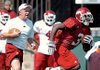 Sophomore receiver Joe Adams will be among the players stepping up now that Lucas Miller and London Crawford are both out with broken collarbones.