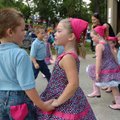 <b>Ready to get down</b>
Maddilyn Ruiz, right, talks with her partner, Gage Bowerman, Monday as the...