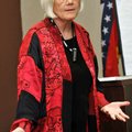 Ann Wright, author of 'Voices of Conscience,' spoke about her experience in Gaza at the Shewmaker Ce...