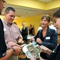 <b>Three dollars a day</b>
Benton County Leadership students Chris Struzik, left, Brian Bahr and Ka...