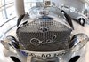 A 1933 Opel car is displayed Thursday at Opel headquarters in Ruesselsheim, Germany.