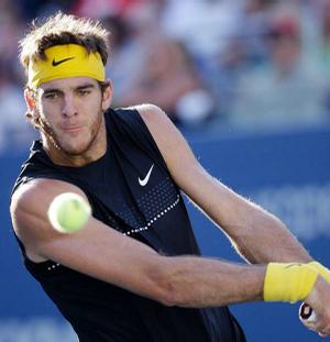 Juan Martin del Potro of Argentina upset No. 1-seed Roger Federer 3-6, 7-6 (5), 4-6, 7-6 (4), 6-2 on Monday in New York to win the U.S. Open, the first major title of his career.