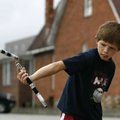 Bradley Cox, 9, of Bella Vista practices using a nun chuck Tuesday afternoon. Cox was learning from ...