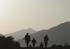 U.S. soldiers head out on patrol Wednesday in Paktika province in eastern Afghanistan.