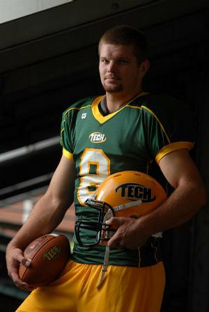 Arkansas Tech quarterback Nick Graziano says he holds no bad feelings about losing his starting job at Nevada after a season-ending foot injury left him as the backup to Colin Kaepernick, prompting his transfer.
